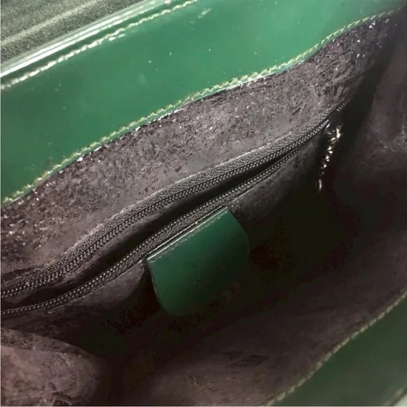 Gucci Green Leather Shoulder Bag - Picture 13 of 16